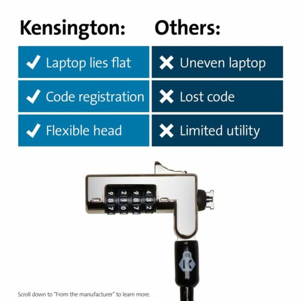 Cable de Seguridad Kensington K60603WW - Imagen 2