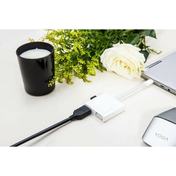 Hub USB Lenovo GX90T33021 Blanco - Imagen 4