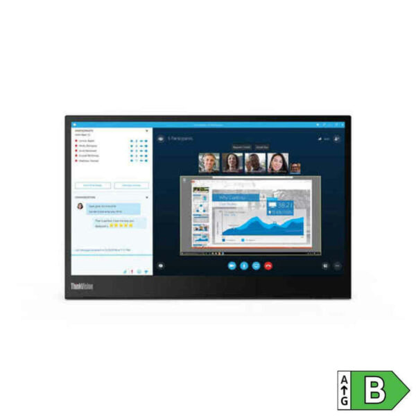 Monitor Lenovo ThinkVision M14 14" LED IPS LCD 60 Hz - Imagen 2