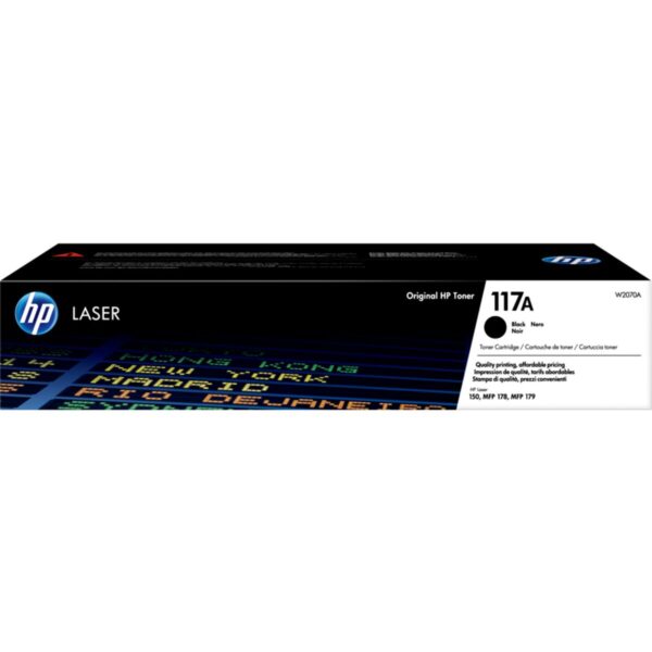 Tóner Original HP 117A Negro
