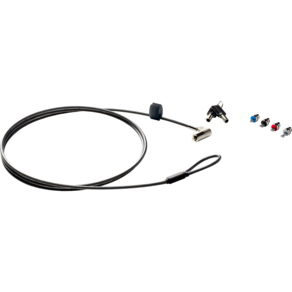 Cable de Seguridad HP 6UW42AA Negro Plateado - Imagen 2