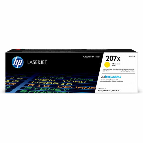 Tóner Original HP 207X Amarillo