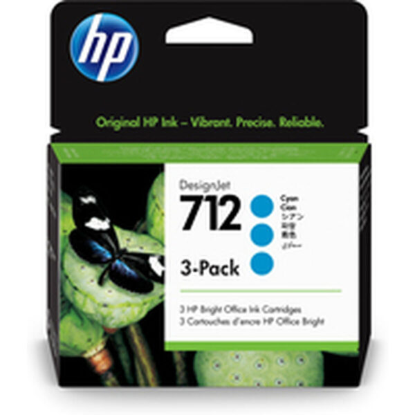 Cartucho de Tinta Original HP HP 712 Cian - Imagen 2