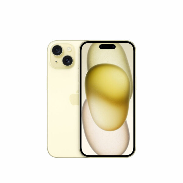 Smartphone iPhone 15 Apple MTP83QL/A 6,1" 256 GB 6 GB RAM Amarillo - Imagen 2