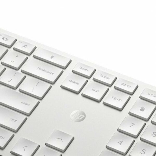 Teclado y Ratón Inalámbrico HP 4R016AA Blanco Qwerty Español - Imagen 3