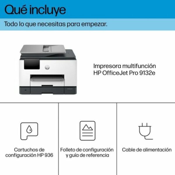 Impresora Multifunción HP OfficeJet Pro 9132e - Imagen 3