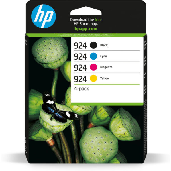 Cartucho de Tinta Original HP 6C3Z1NE Multicolor 4 Piezas - Imagen 2