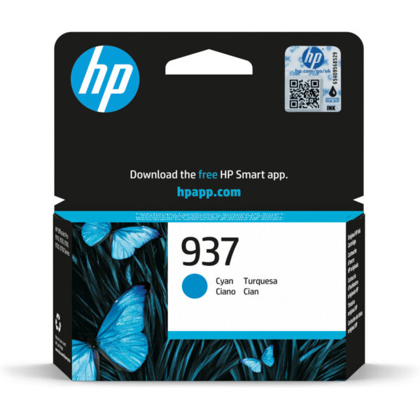 Cartucho de Tinta Original HP 4S6W2NE Cian - Imagen 2
