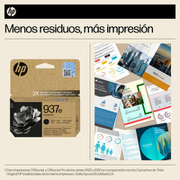 Cartucho de Tinta Original HP 4S6W9NE Negro (1 unidad) - Imagen 6