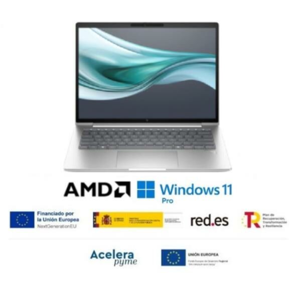 Laptop HP EliteBook 645 G11 14" AMD Ryzen 7 7735U 16 GB RAM 512 GB SSD - Imagen 2