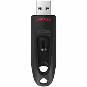 Pendrive SanDisk SDCZ48-032G-U46 USB 3.0 Llavero Negro 32 GB 256 GB DDR3 SDRAM