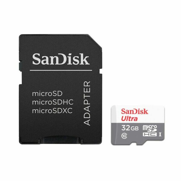 Tarjeta de Memoria Micro SD con Adaptador SanDisk SDSQUNR-032G-GN3MA 32 GB - Imagen 2