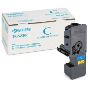 Tóner Original Kyocera TK-5230C Negro Cian