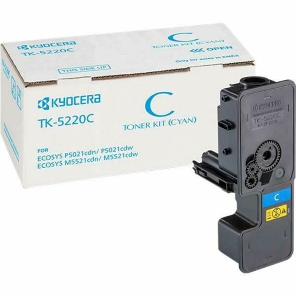 Tóner Kyocera TK-5220C Negro Cian