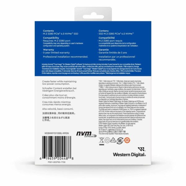 Disco Duro Western Digital WDS100T3B0E TLC 1 TB 1 TB SSD - Imagen 3