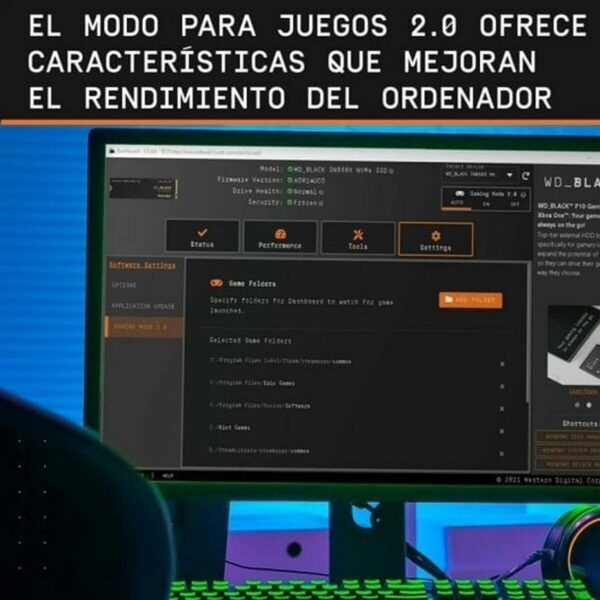 Disco Duro Western Digital WDS800T2X0E 8 TB SSD - Imagen 3