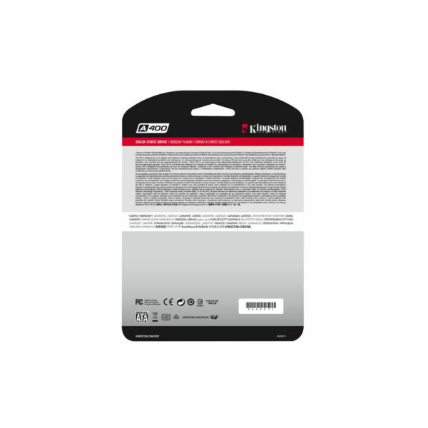 Disco Duro Kingston SA400S37/480G 480 GB SSD SSD - Imagen 5