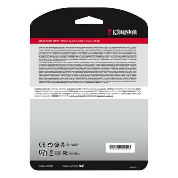 Disco Duro Kingston SA400S37/960G TLC 960 GB SSD 960 GB - Imagen 5