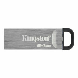 Memoria USB Kingston Kyson Negro Acero 64 GB (1 unidad)