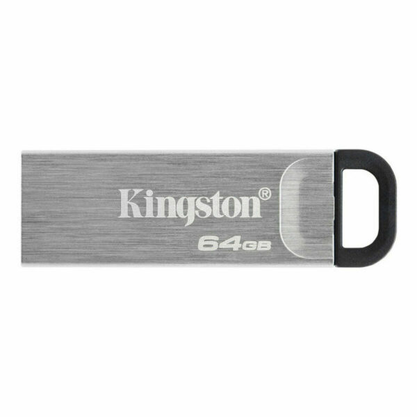 Memoria USB Kingston Kyson Negro Acero 64 GB (1 unidad)