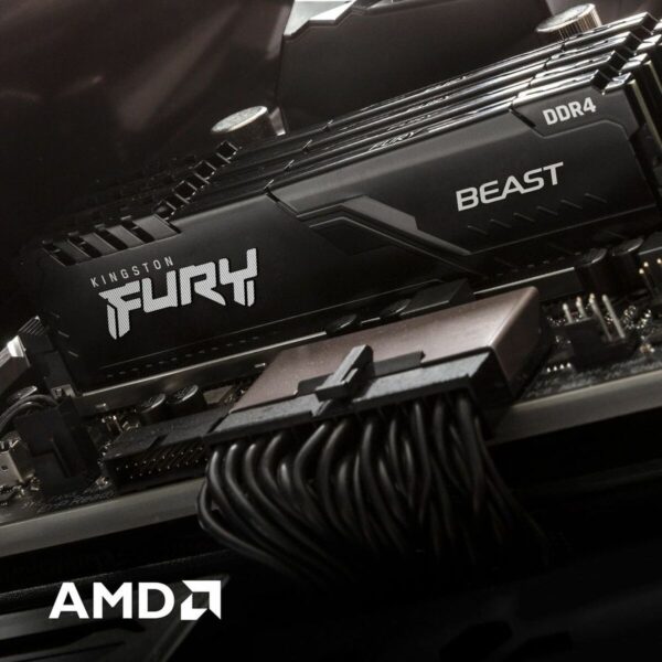 Memoria RAM Kingston Fury Beast CL16 3200 MHz 32 GB DDR4 - Imagen 2