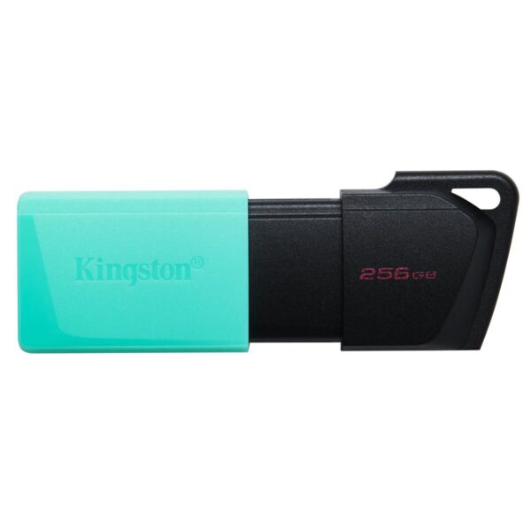 Pendrive Kingston DTXM/256GB Llavero Negro Turquesa 256 GB - Imagen 3