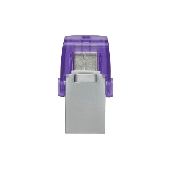 Memoria USB Kingston DTDUO3CG3/256GB Violeta Negro Morado Acero 256 GB - Imagen 2