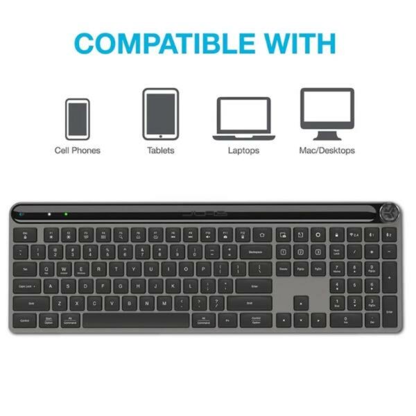 Teclado Inalámbrico JLab IEUESKEPICKEYRBLK4