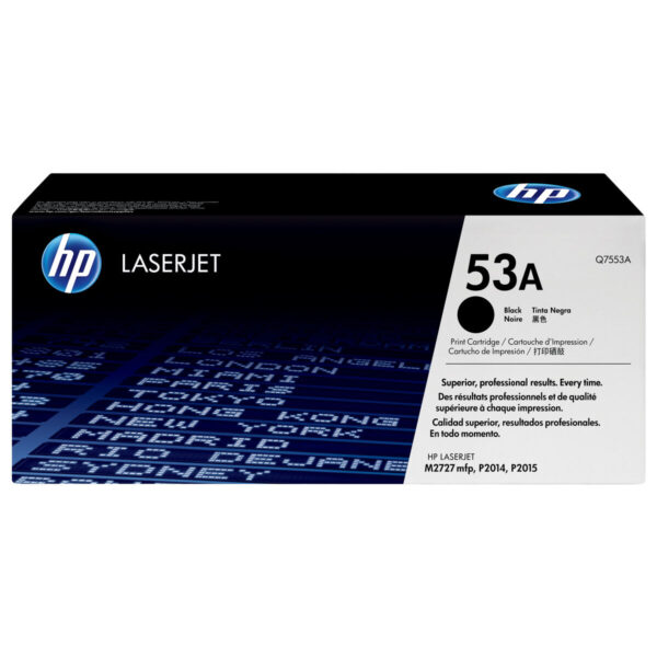 Tóner Original HP 53A 53A Azul Negro Multicolor