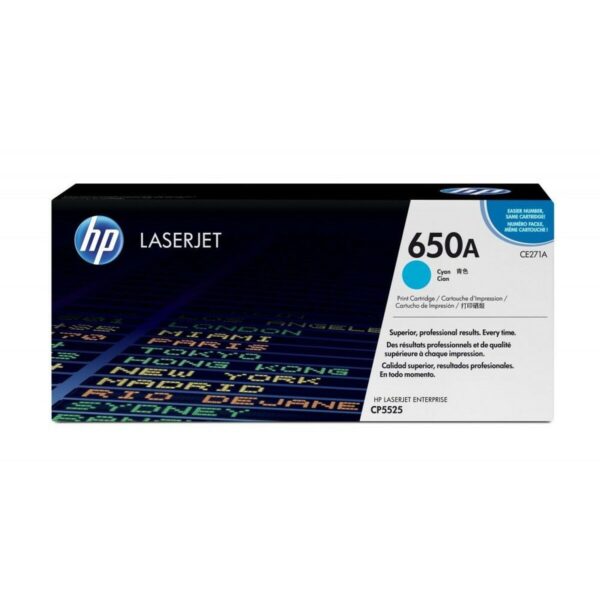 Tóner HP CE271A Blanco Cian - Imagen 2