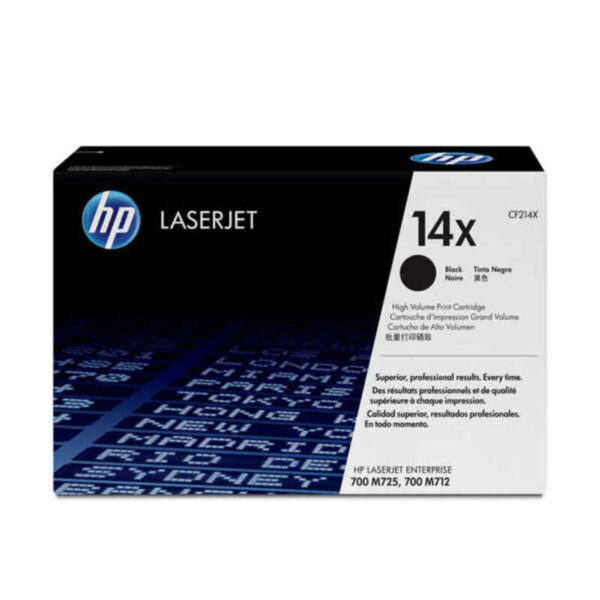 Tóner Original HP 14X Negro