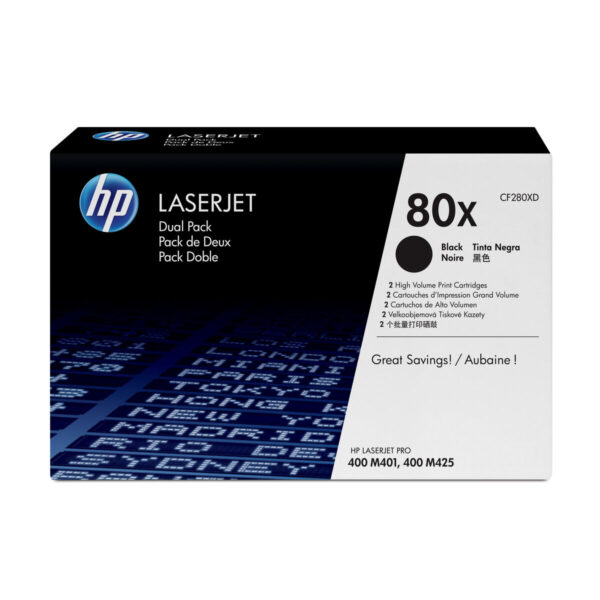 Cartucho de Tinta Original HP 80X Negro
