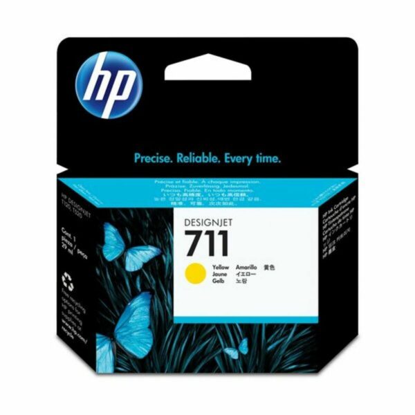 Cartucho de Tinta Original HP 25663658 Amarillo - Imagen 2