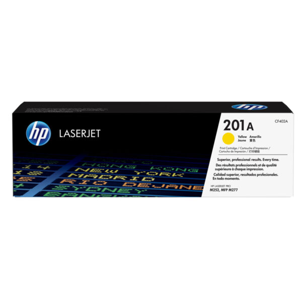 Tóner Original HP 201A Amarillo