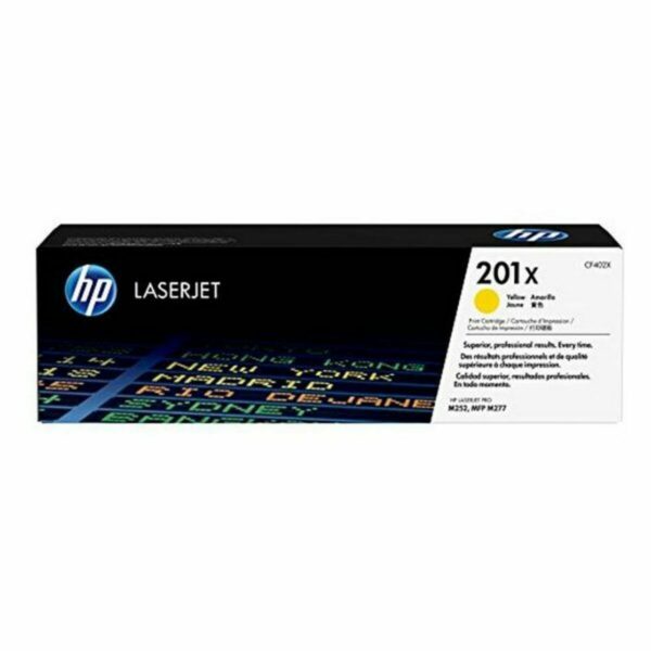 Tóner Original HP 201X Amarillo - Imagen 2