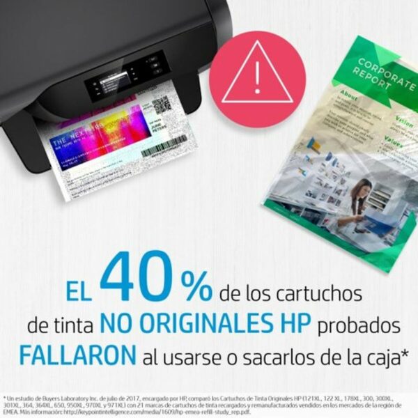 Cartucho de Tinta Original HP F6U68AE Negro - Imagen 5