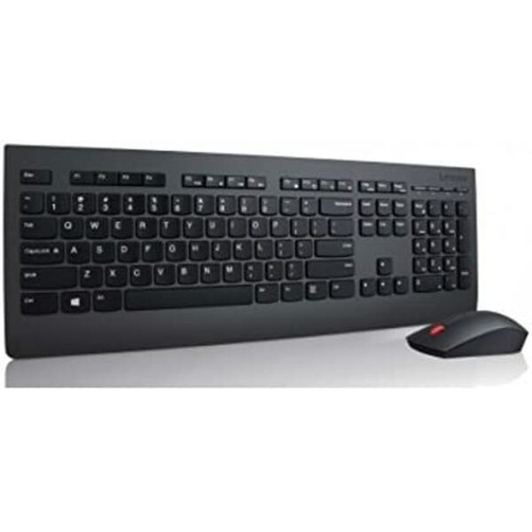 Teclado y Ratón Inalámbrico Lenovo 4X30H56823 Qwerty Español - Imagen 4
