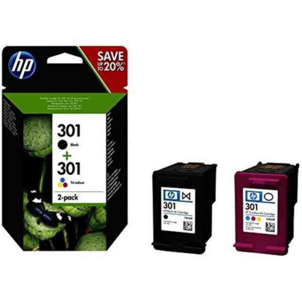 Cartucho de Tinta Compatible HP N9J72AE Negro Tricolor - Imagen 2