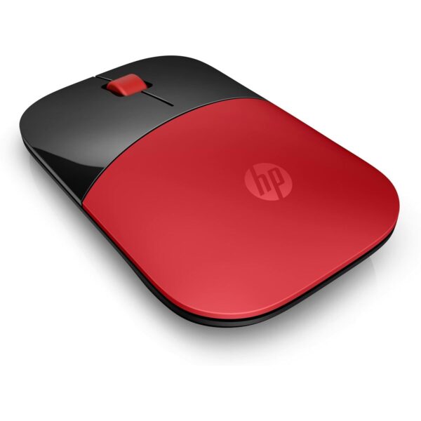 Ratón Inalámbrico HP V0L82AA#ABB Rojo Negro/Rojo - Imagen 2