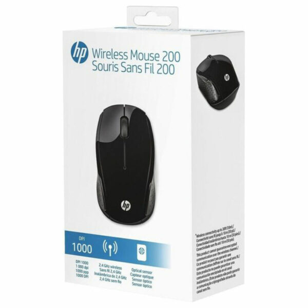 Ratón Inalámbrico HP X6W31AA#ABB Negro - Imagen 4