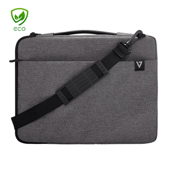 Maletín para Portátil V7 CSE14-ECO Gris 14" - Imagen 5