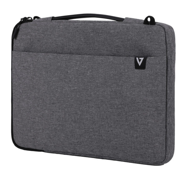 Maletín para Portátil V7 CSE14-ECO Gris 14" - Imagen 2