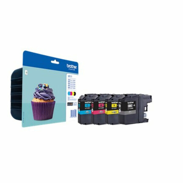Cartucho de Tinta Original Brother LC-123VALBP Multicolor - Imagen 3