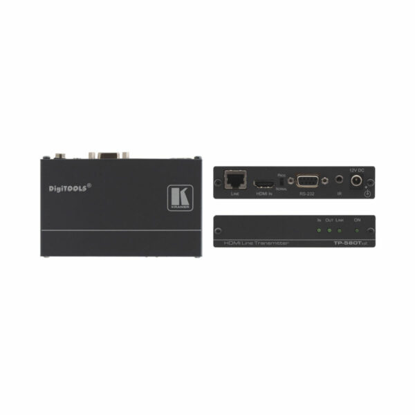 Transmisor Kramer Electronics TP-580TXR Negro
