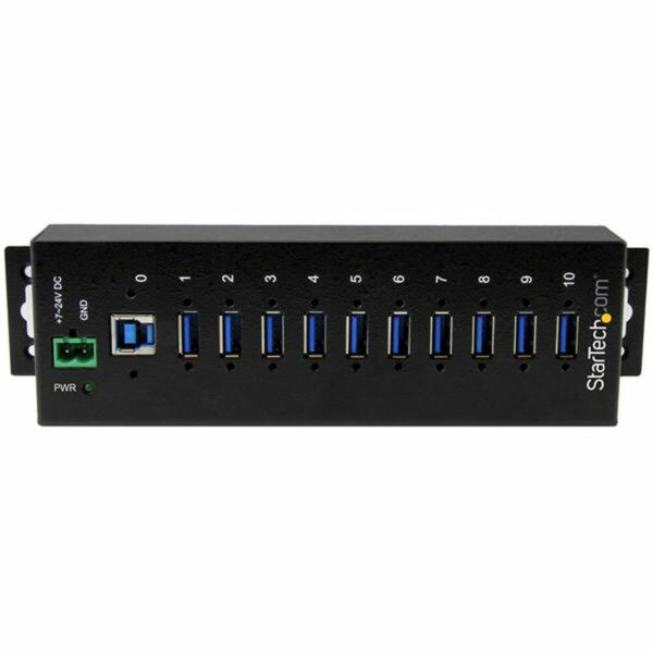 Hub USB Startech ST1030USBM           Negro - Imagen 3