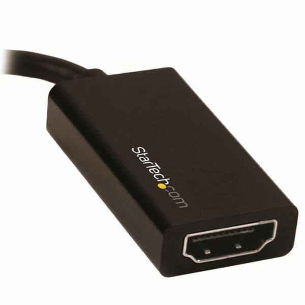 Adaptador Mini DisplayPort a HDMI Startech MDP2HD4K60S          4K Ultra HD Negro - Imagen 3