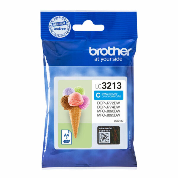 Cartucho de Tinta Original Brother LC-3213C Cian - Imagen 2