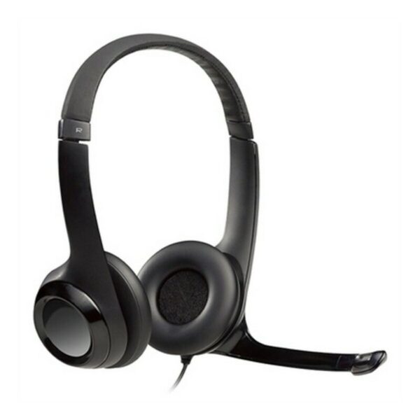 Auriculares con Micrófono Logitech LGT-H390 Negro - Imagen 2