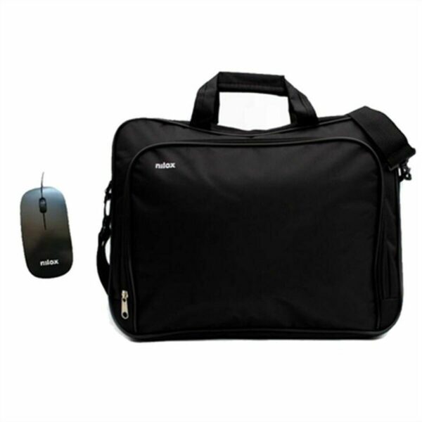 Maletín para Portátil Nilox NXMOS4156BK 15,6"