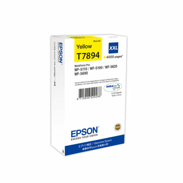 Cartucho de Tinta Original Epson T789440 Amarillo - Imagen 2
